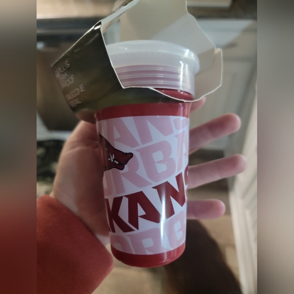 Arkansas Razorbacks 10 Oz 360° Sippy Cup - Picture 4 of 6